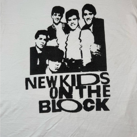 Classic NKOTB Retro Graphic Tee - Cream - Picture 6 of 10
